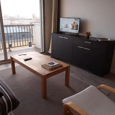 Appartement En Residence Avec Terrasse Vue Ville Et Mer, Parking Prive, Ascenseur * ル・アーヴル